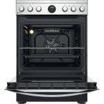 Indesit IS67V8CHXE - Kerámialapos tűzhely (Érd)