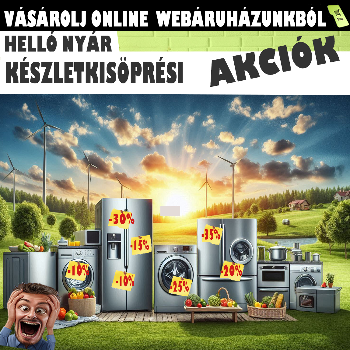 KÉSZLETKISÖPRÉS Nyár 2025